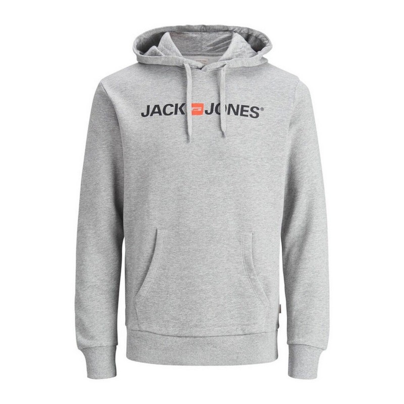 Sweat à capuche homme Jack & JonesJJECORP OLD LOGO 12137054 Gris - Acheter à 21,19 € seulement chez Collector's Boutique