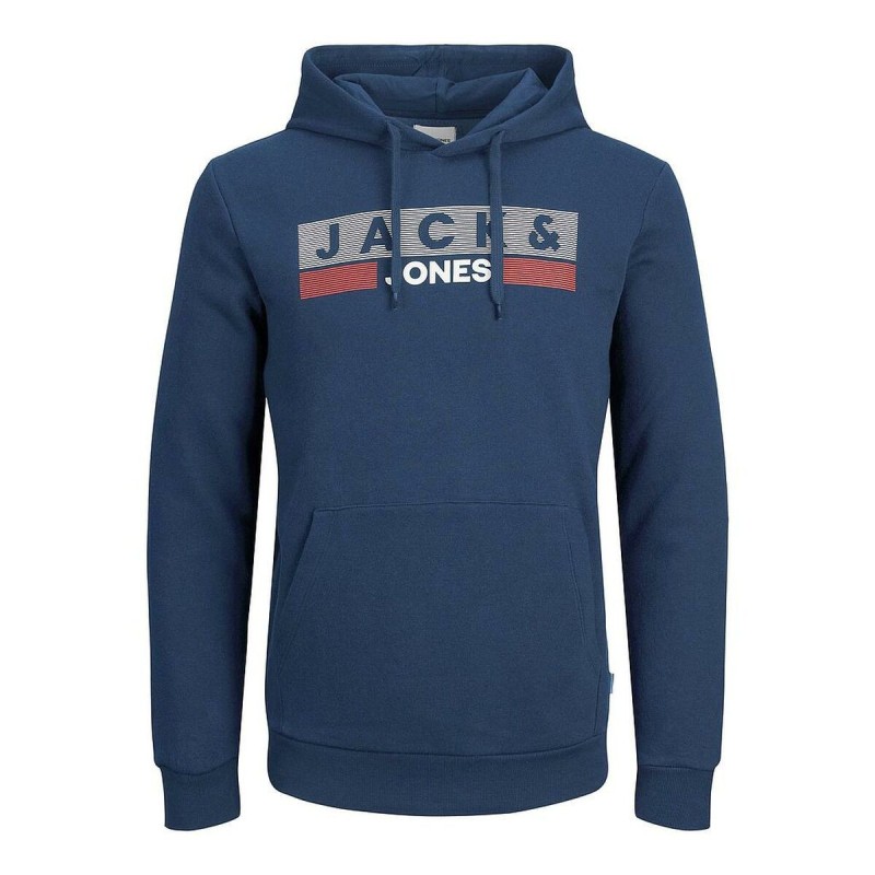 Sweat à capuche homme Jack & Jones Blue marine - Acheter à 21,19 € seulement chez Collector's Boutique