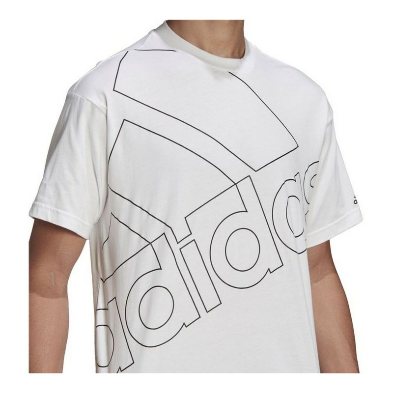 T-shirt à manches courtes homme Adidas Giant Logo Blanc - Acheter à 24,12 € seulement chez Collector's Boutique