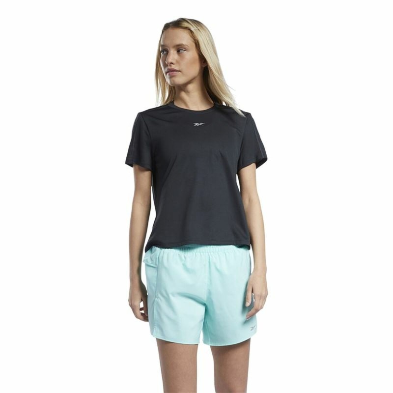 T-shirt à manches courtes femme Reebok Speedwick Noir - Acheter à 24,43 € seulement chez Collector's Boutique