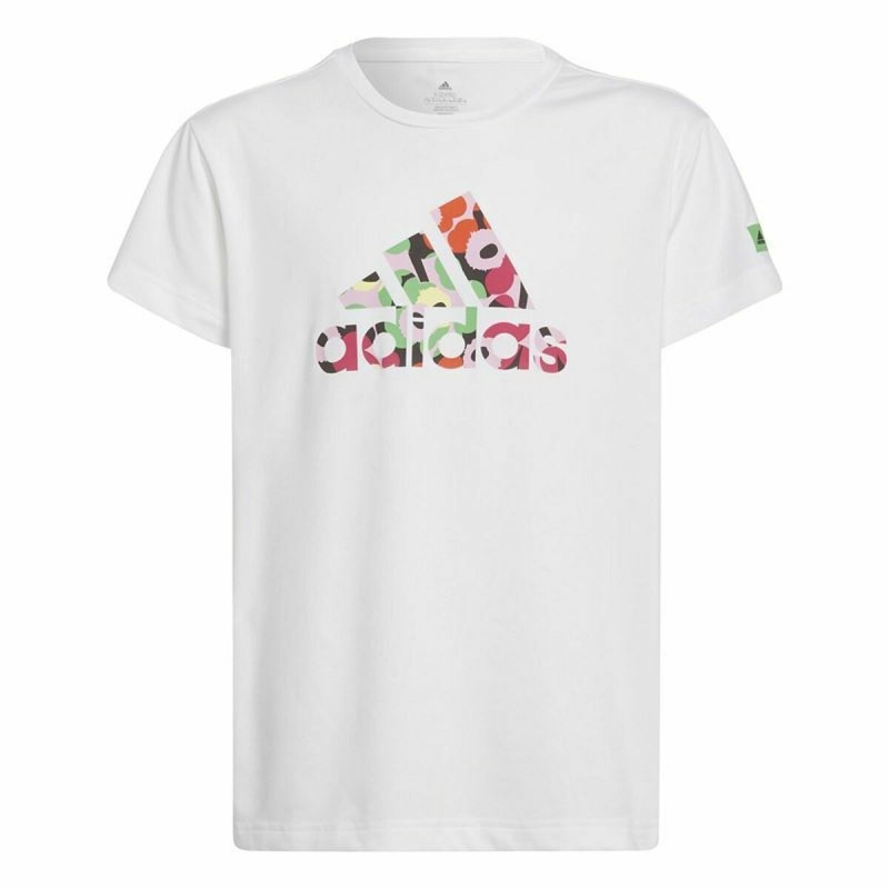 T shirt à manches courtes Enfant Adidas x Marimekko Blanc - Acheter à 25,32 € seulement chez Collector's Boutique