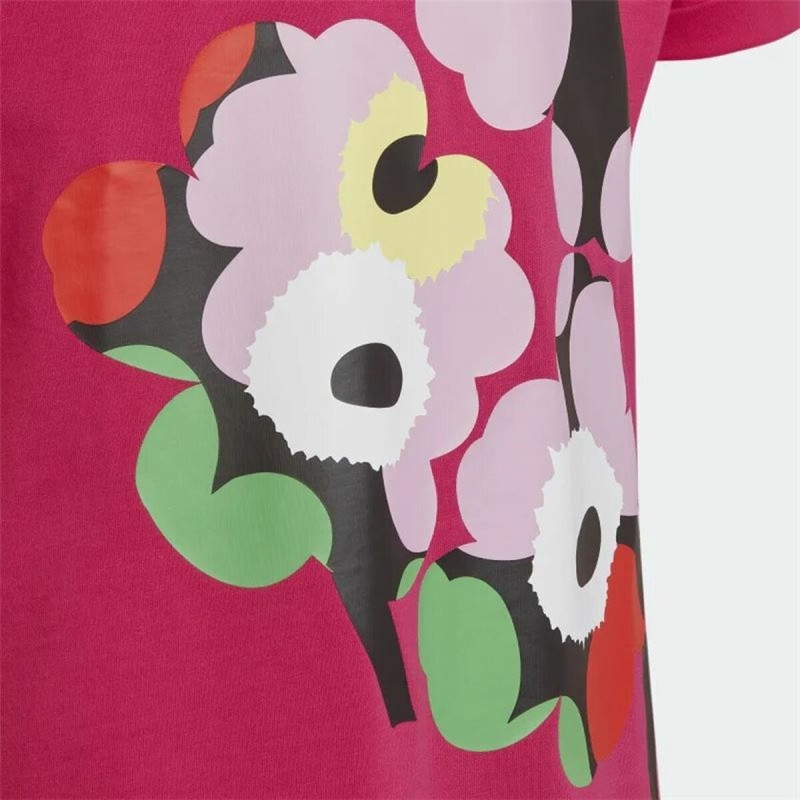 T shirt à manches courtes Enfant Adidas x Marimekko Rose - Acheter à 25,32 € seulement chez Collector's Boutique