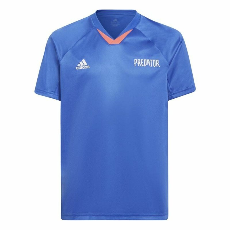 T shirt à manches courtes Enfant Adidas Predator Bleu - Acheter à 25,32 € seulement chez Collector's Boutique