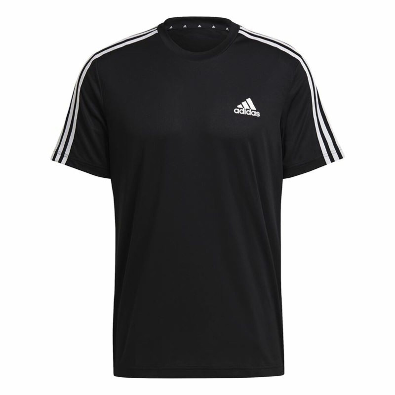 T-shirt à manches courtes homme Adidas Aeroready D2M Sport Noir - Acheter à 25,32 € seulement chez Collector's Boutique