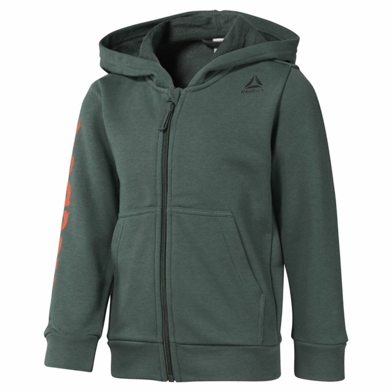 Veste de Sport pour Enfants Reebok Elements Full Vert - Acheter à 25,60 € seulement chez Collector's Boutique