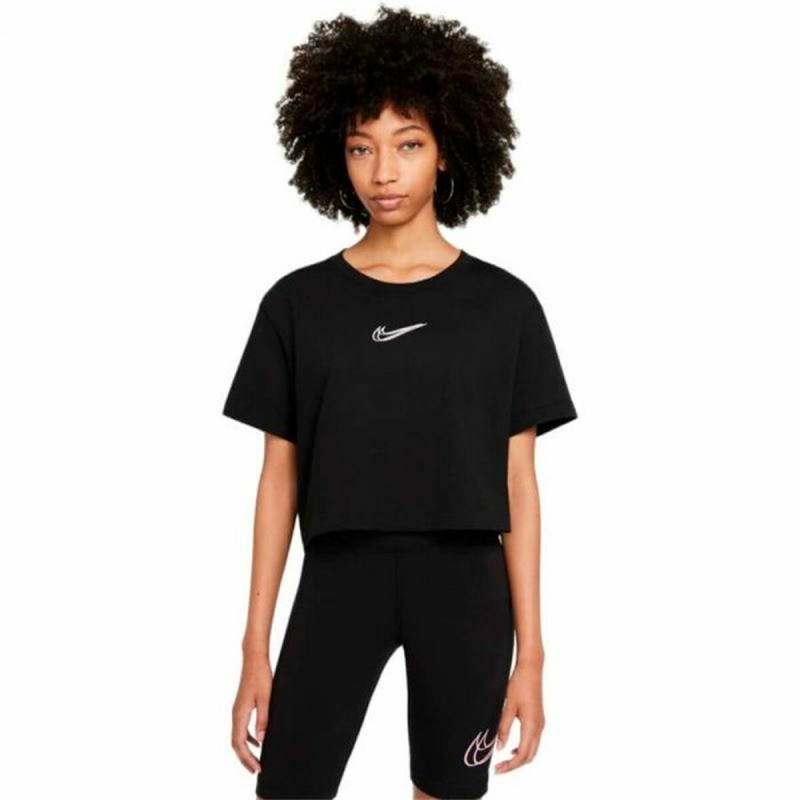 Maillot de Corps de Sport à Manches Coupe Nike Sportswear Noir - Acheter à 25,75 € seulement chez Collector's Boutique