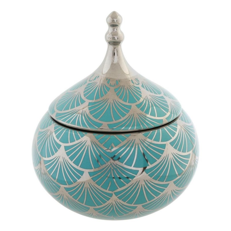 Boîte à bijoux DKD Home Decor Porcelaine Oriental (14 x 14 x 17 cm) - Acheter à 21,14 € seulement chez Collector's Boutique