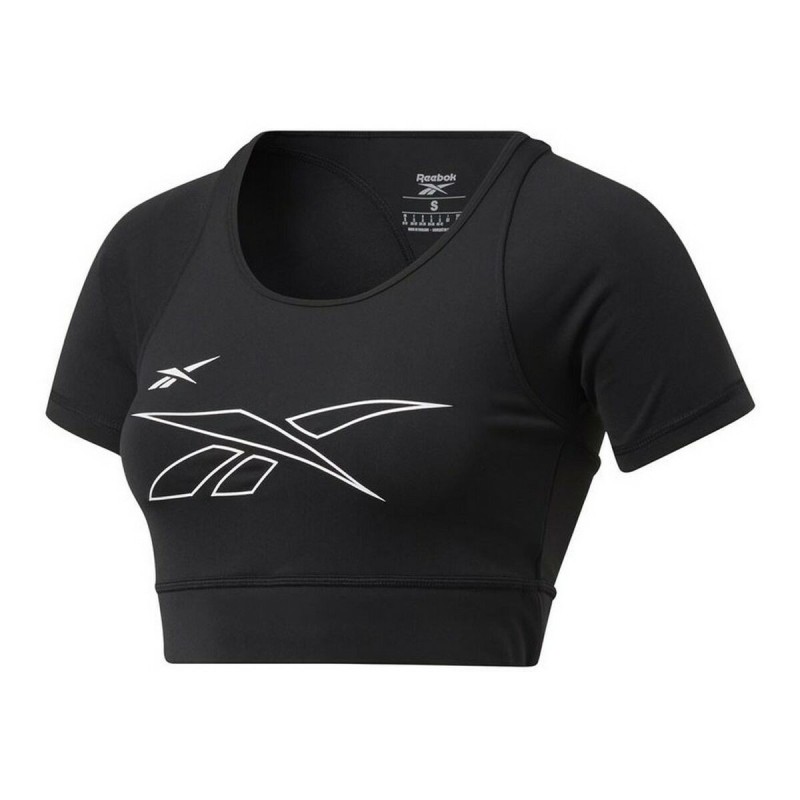 T-shirt à manches courtes femme Reebok Training MYT Noir - Acheter à 27,12 € seulement chez Collector's Boutique