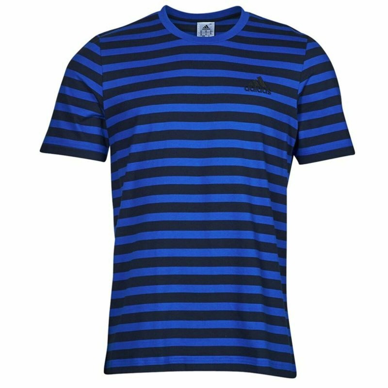 T-shirt à manches courtes homme Adidas Stripty SJ Bleu - Acheter à 27,12 € seulement chez Collector's Boutique