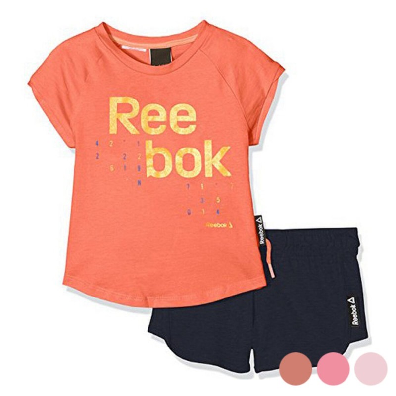 Ensemble de Sport pour Enfants Reebok G ES SS - Acheter à 24,68 € seulement chez Collector's Boutique