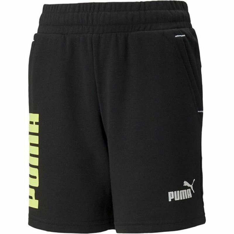 Short de Sport pour Enfants Puma Power K Noir - Acheter à 28,04 € seulement chez Collector's Boutique