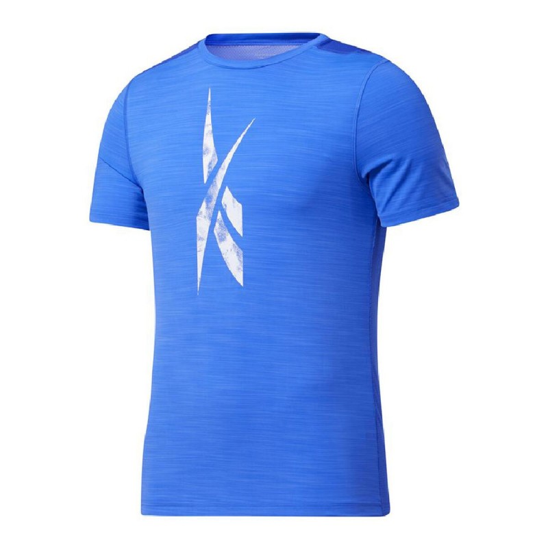 T-shirt à manches courtes homme Reebok Workout Ready Activchill Bleu - Acheter à 28,43 € seulement chez Collector's Boutique