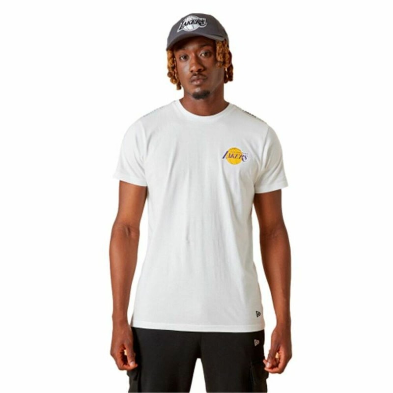 T-shirt à manches courtes homme New EraLA Lakers NBA Blanc - Acheter à 28,49 € seulement chez Collector's Boutique