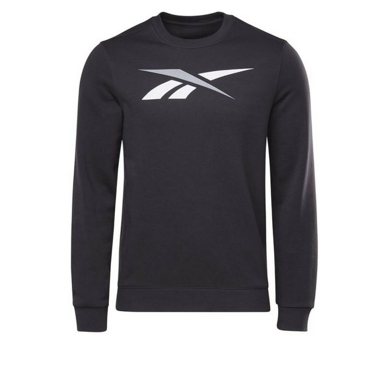 Sweat sans capuche homme Reebok Essentials Vector Noir - Acheter à 28,66 € seulement chez Collector's Boutique