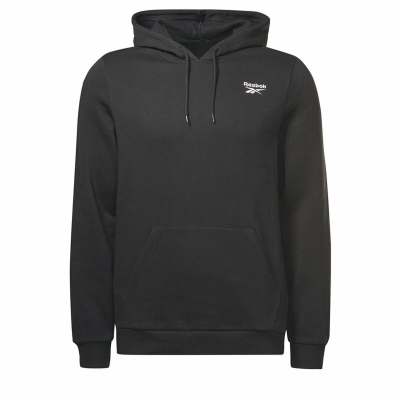 Sweat à capuche homme Reebok Left Chest Logo Noir - Acheter à 30,94 € seulement chez Collector's Boutique