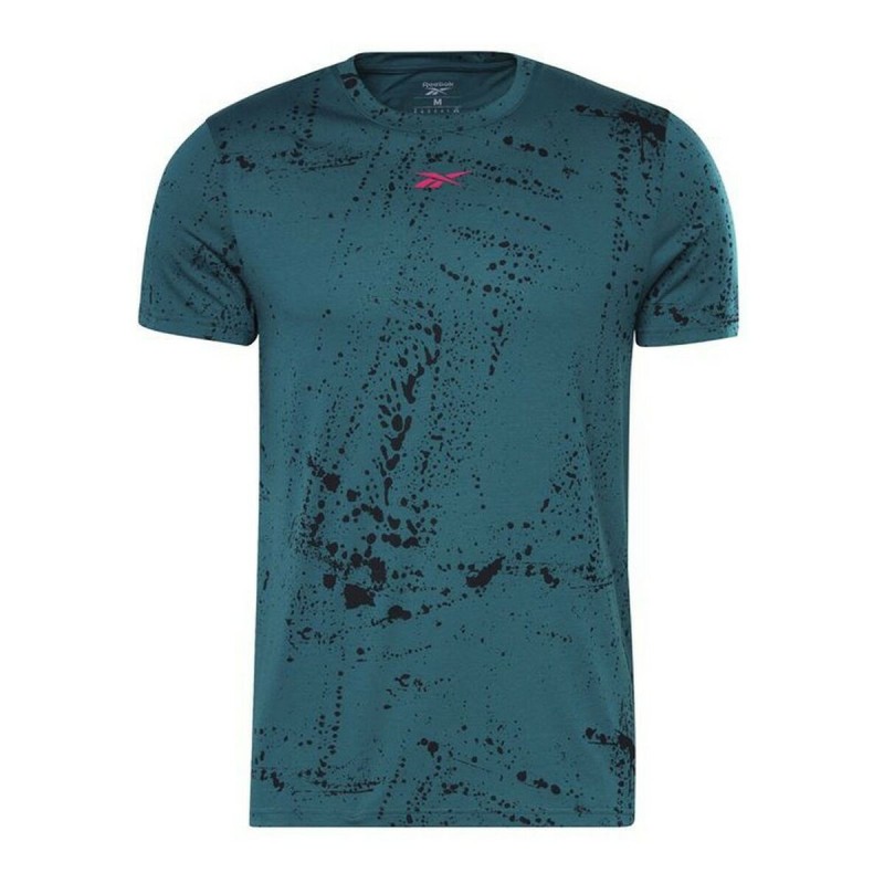 Maillot de Corps de Sport à Manches Coupe Reebok Workout Ready Gris foncé - Acheter à 31,66 € seulement chez Collector's Boutiqu