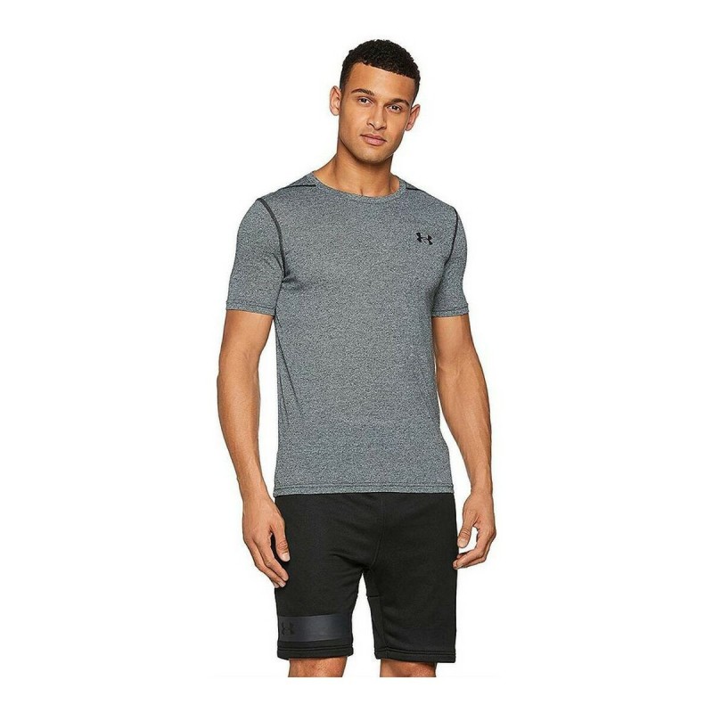 T-shirt de Compression à Manches Courtes pour Homme Under Armour 1289588-006Gris - Acheter à 29,20 € seulement chez Collector's 