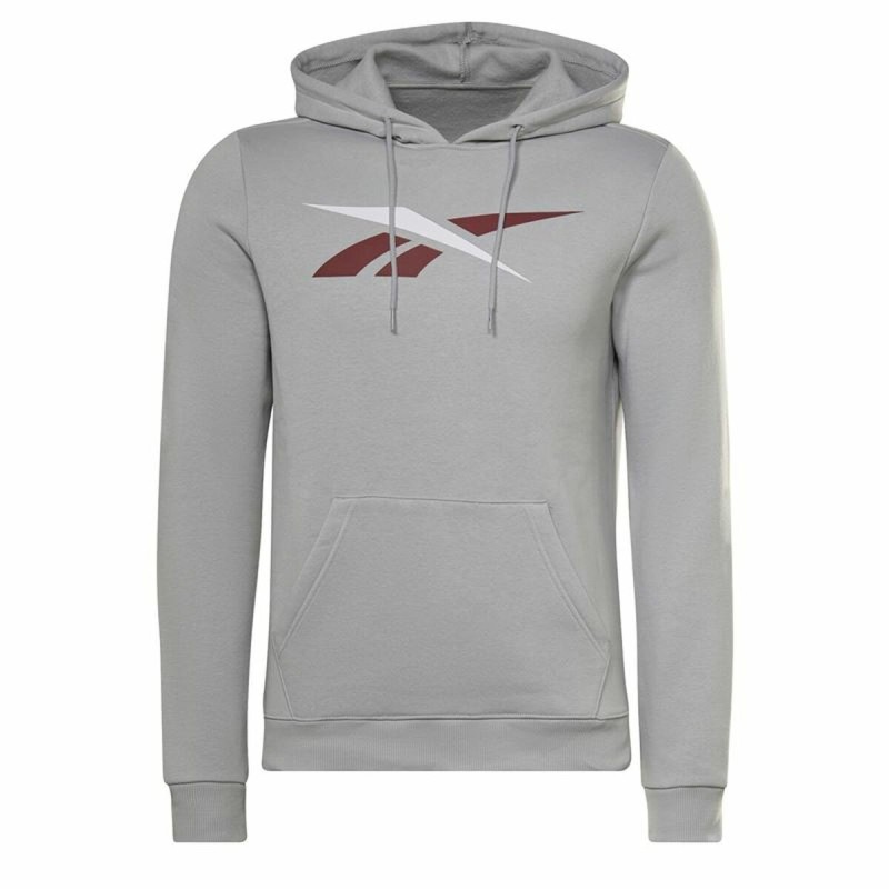 Sweat à capuche homme Reebok Essentials Vector Gris - Acheter à 32,64 € seulement chez Collector's Boutique