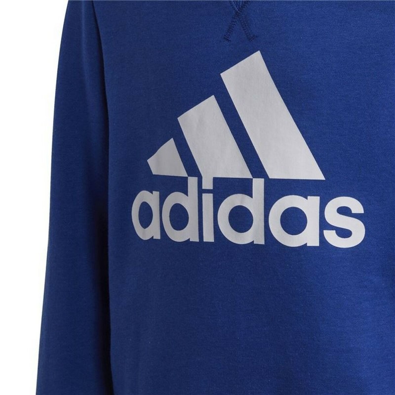 Sweat-shirt Enfant Adidas Essentials Big Logo Bleu - Acheter à 32,72 € seulement chez Collector's Boutique