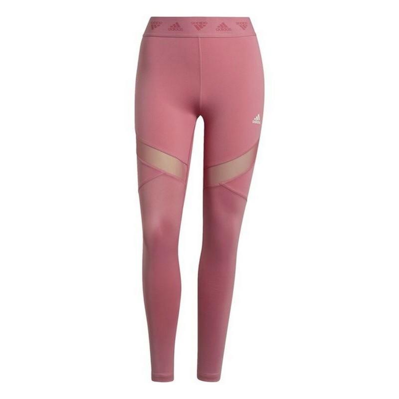 Leggings de Sport Adidas Hyperglam High-Rise Corail - Acheter à 38,48 € seulement chez Collector's Boutique