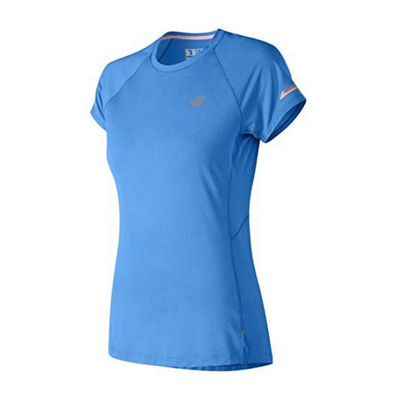 T-shirt à manches courtes femme ICE 2.0 WT81200 New Balance Bleu - Acheter à 30,56 € seulement chez Collector's Boutique