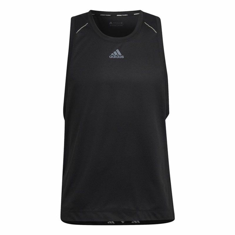 Maillot de Corps sans Manches pour Homme Adidas HIIT Spin Training Noir - Acheter à 34,37 € seulement chez Collector's Boutique