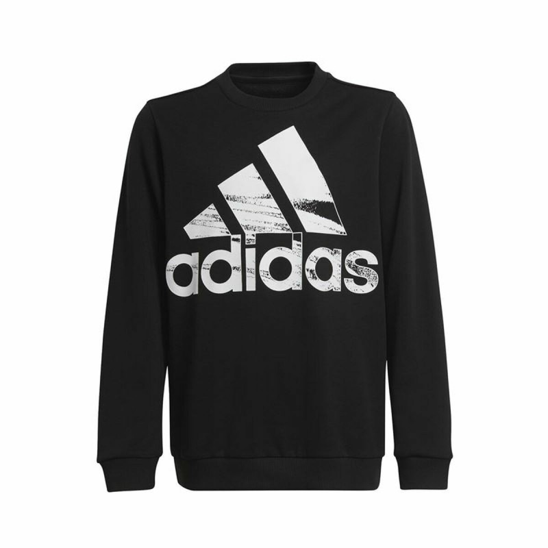 Sweat sans capuche enfant Adidas Sweat Logo Noir - Acheter à 34,92 € seulement chez Collector's Boutique