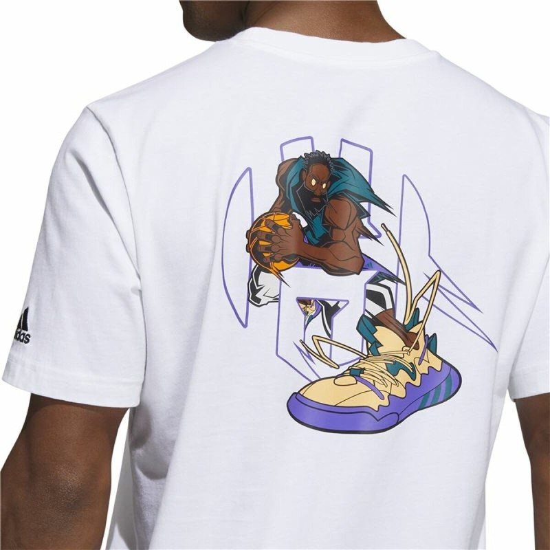 T-shirt à manches courtes homme Adidas Avatar James Harden Graphic Blanc - Acheter à 35,35 € seulement chez Collector's Boutique