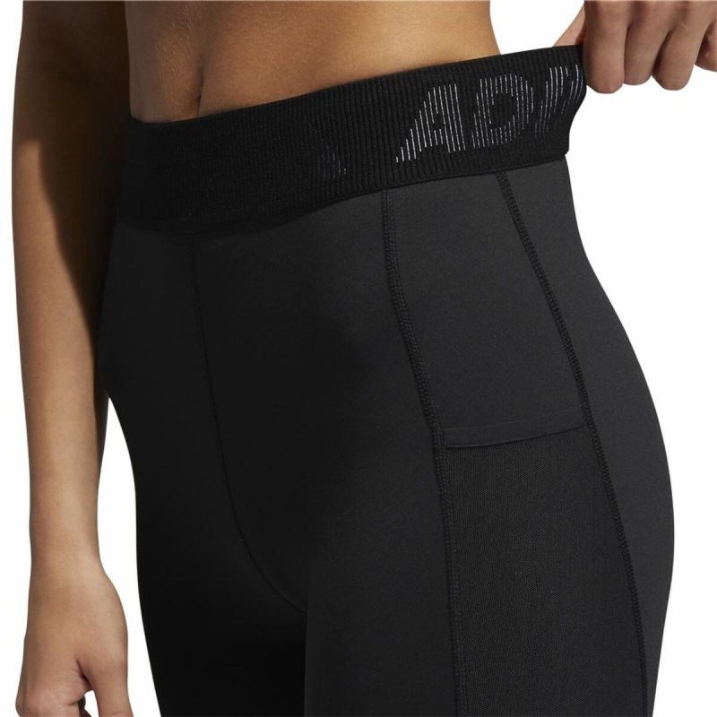 Leggings de Sport pour Femmes Adidas Badge of Sport Techfit Noir - Acheter à 35,35 € seulement chez Collector's Boutique