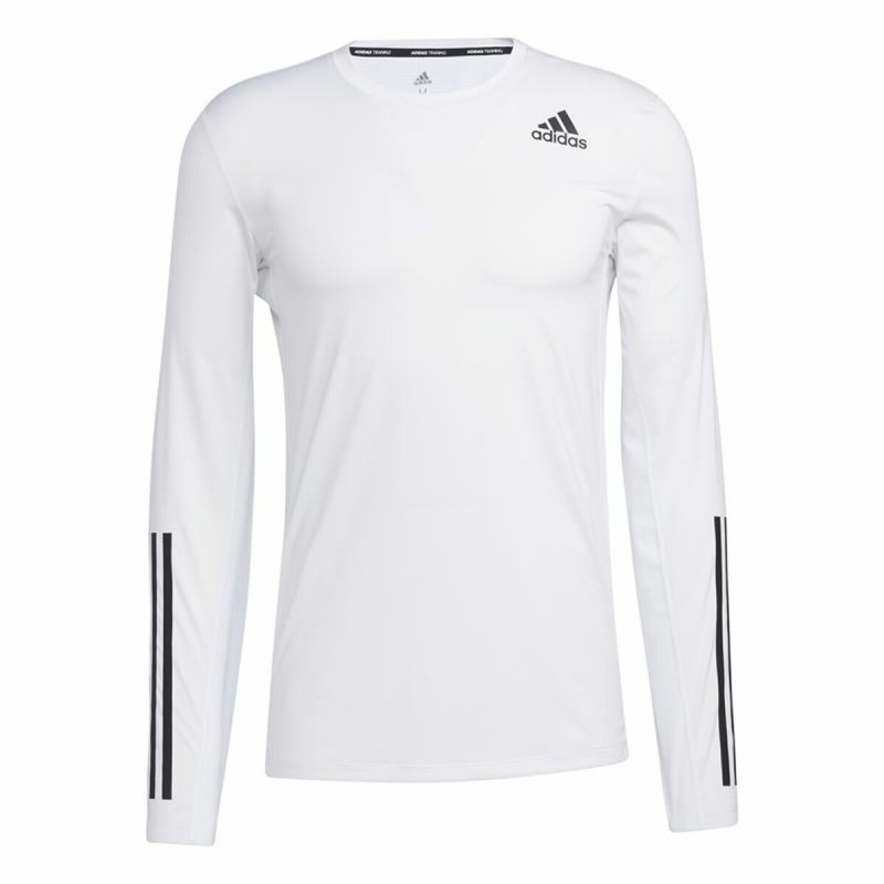 Chemisette Adidas Techfit Fitted 3 Bandas Blanc - Acheter à 35,35 € seulement chez Collector's Boutique