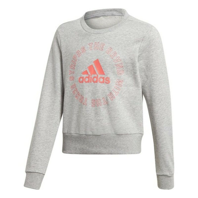 Sweat-shirt Enfant Adidas G BOLD CREW 0070 Gris - Acheter à 32,78 € seulement chez Collector's Boutique