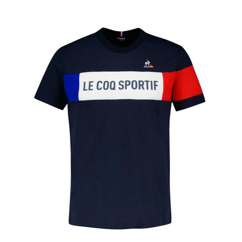 T-shirt à manches courtes homme TRI TEE SS Nº1 M SKY CAPTAIN Le coq sportif 2310010 Blue marine - Acheter à 33,64 € seulement ch