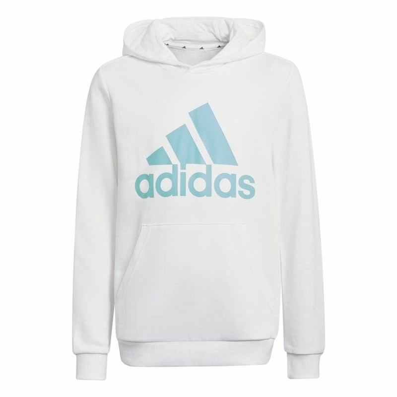 Sweat à capuche enfant Adidas Bleu Blanc - Acheter à 37,32 € seulement chez Collector's Boutique