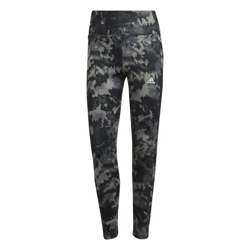 Leggings de Sport Adidas D2M Print High-Rise Noir - Acheter à 37,42 € seulement chez Collector's Boutique