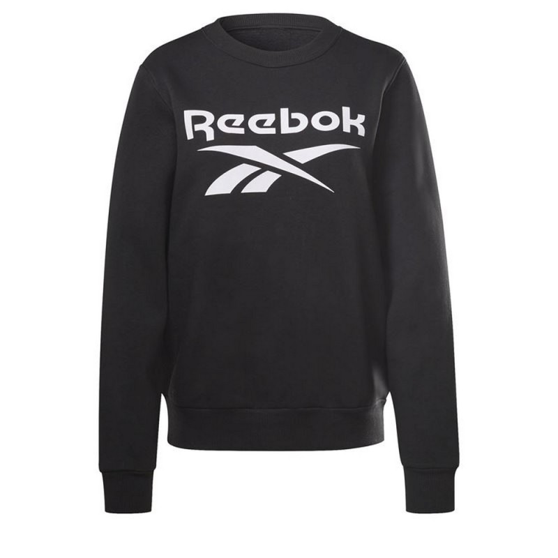 Sweat sans capuche femme Reebok Identity Logo W Noir - Acheter à 39,29 € seulement chez Collector's Boutique