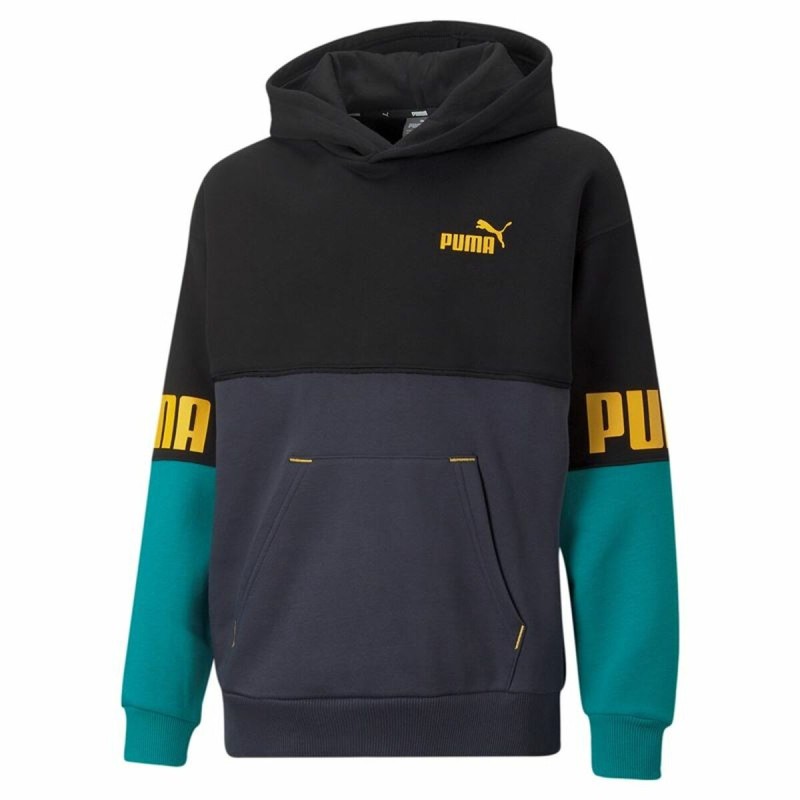 Sweat-shirt Enfant Puma Vert Noir - Acheter à 41,47 € seulement chez Collector's Boutique