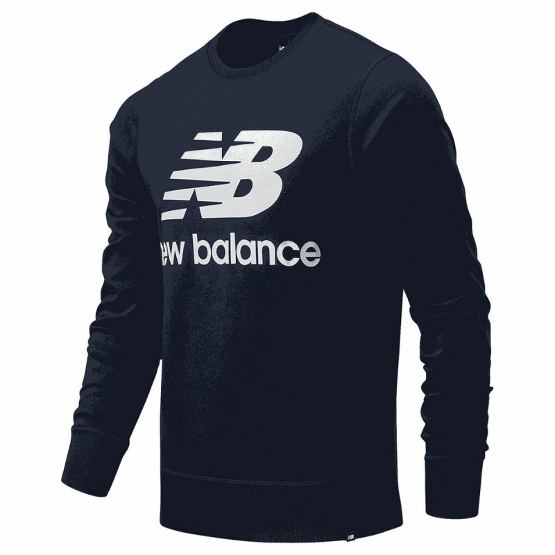 Sweat sans capuche homme New Balance MT03560 Marin - Acheter à 38,76 € seulement chez Collector's Boutique