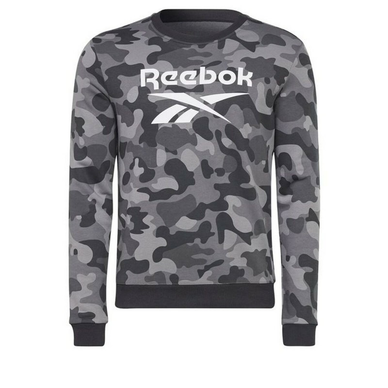 Sweat sans capuche homme Reebok Camo Noir - Acheter à 43,21 € seulement chez Collector's Boutique