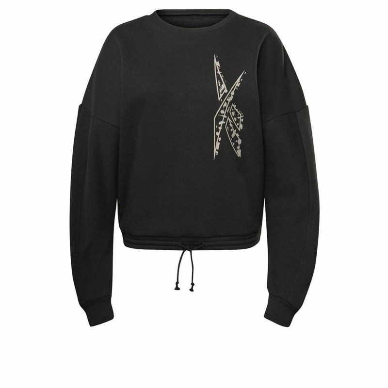 Sweat sans capuche femme Reebok Modern Safari Noir - Acheter à 43,21 € seulement chez Collector's Boutique