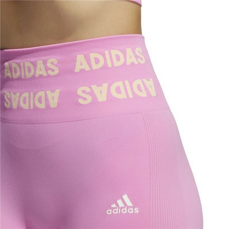 Leggings de Sport Adidas Aeroknit Rose - Acheter à 43,44 € seulement chez Collector's Boutique