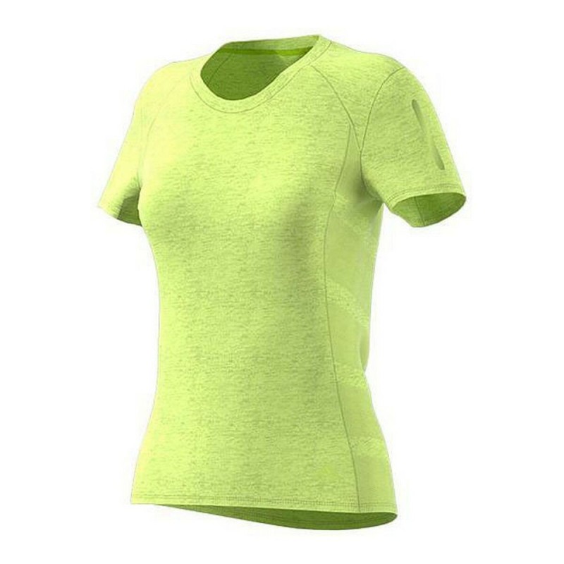 T-shirt à manches courtes femme Adidas FR SN 37C SS W CG1084 Jaune - Acheter à 41,69 € seulement chez Collector's Boutique