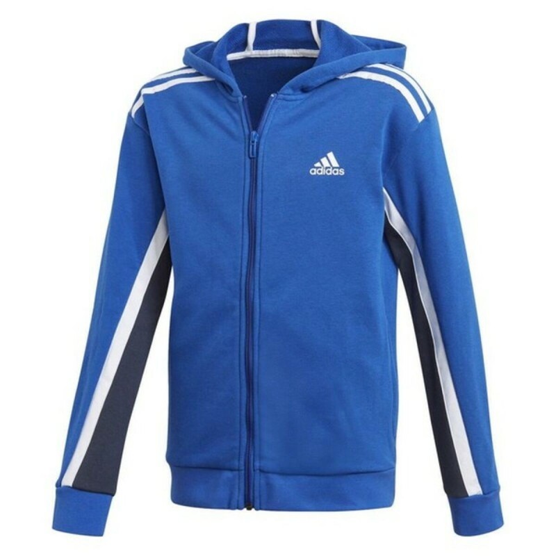 Sweat à capuche enfant Adidas B BOLD FZ HD Bleu Enfant - Acheter à 41,85 € seulement chez Collector's Boutique