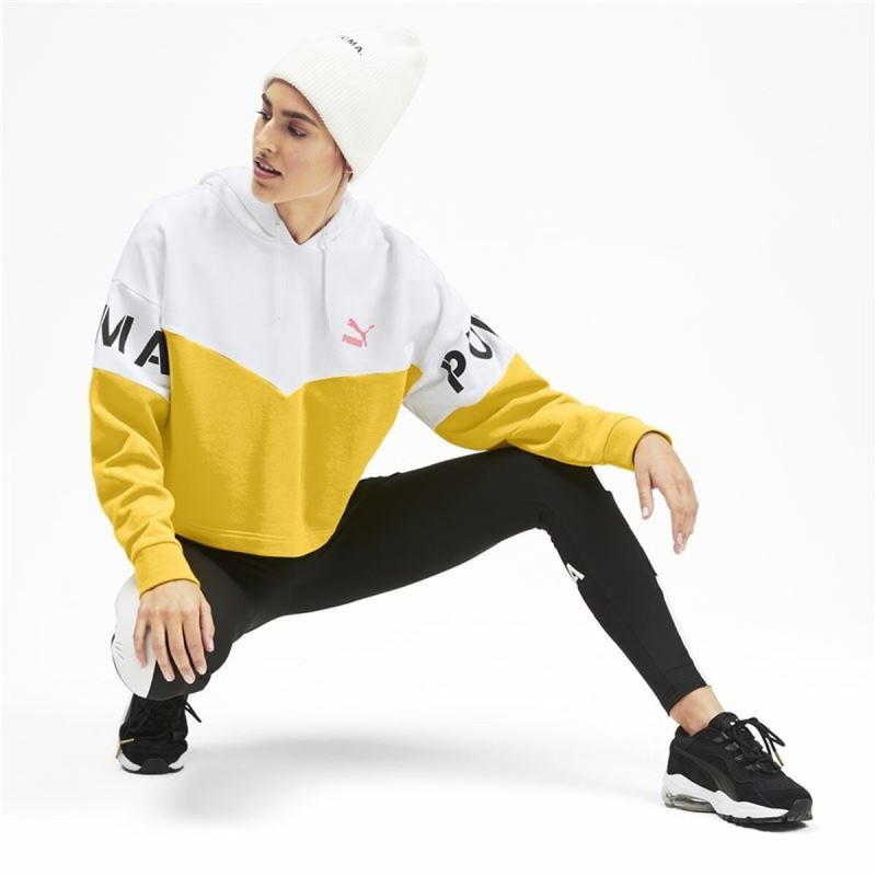 Sweat à capuche femme Puma XTG Jaune - Acheter à 45,95 € seulement chez Collector's Boutique