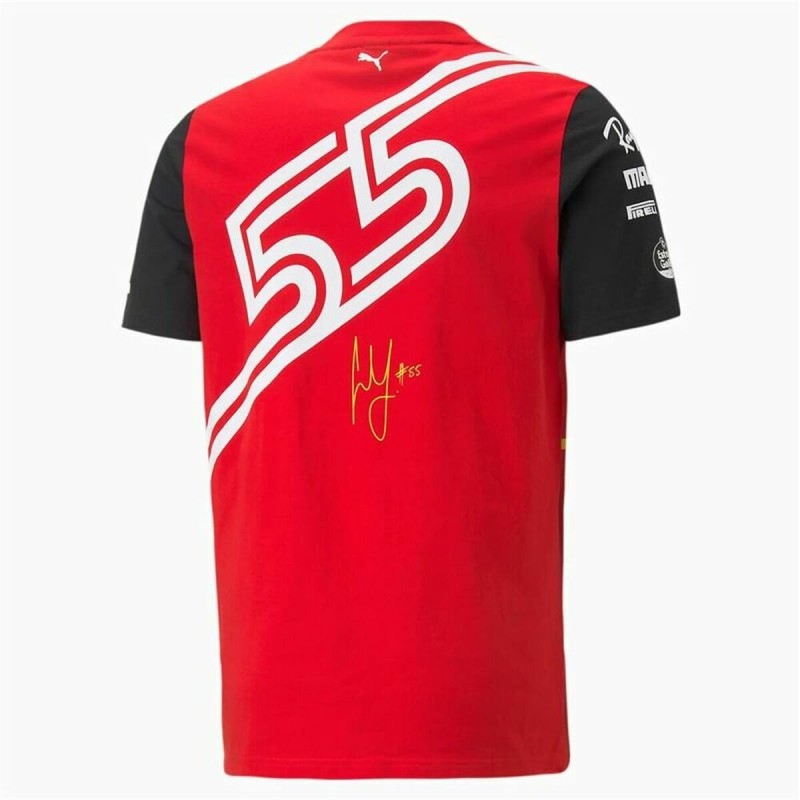 Chemisette Puma Ferrari Sainz Rouge - Acheter à 49,78 € seulement chez Collector's Boutique