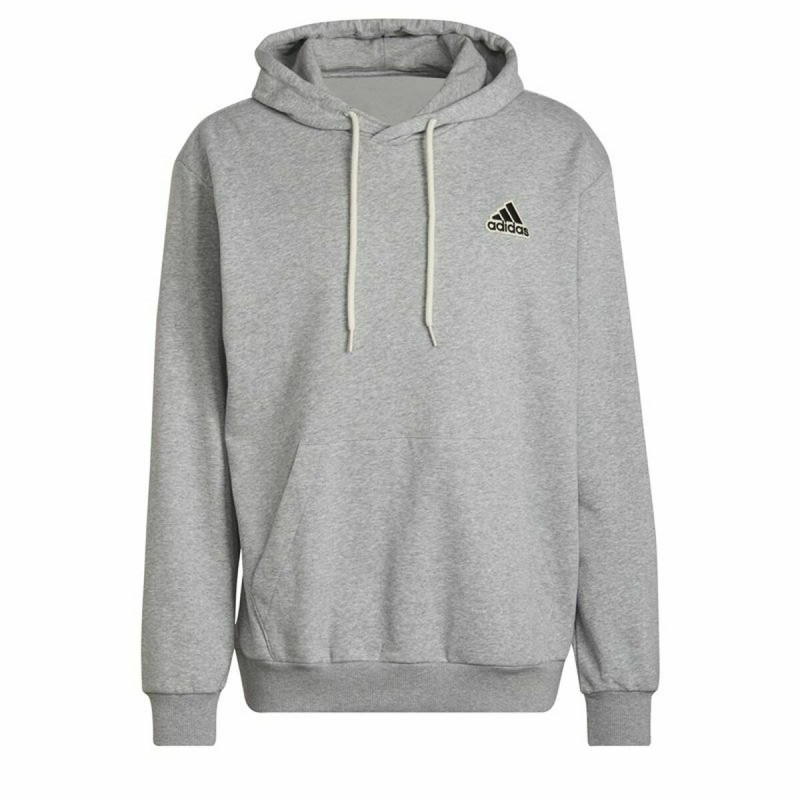 Sweat à capuche homme Adidas Essentials Feelcomfy Gris - Acheter à 47,15 € seulement chez Collector's Boutique