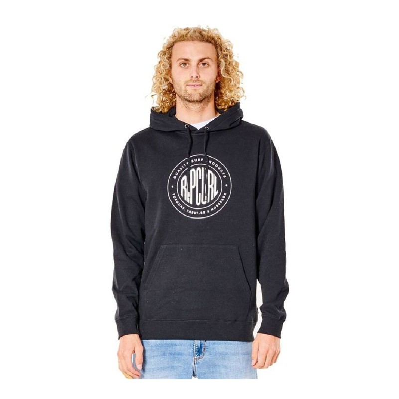 Sweat sans capuche homme Rip Curl Tapler Bleu foncé Noir - Acheter à 52,49 € seulement chez Collector's Boutique