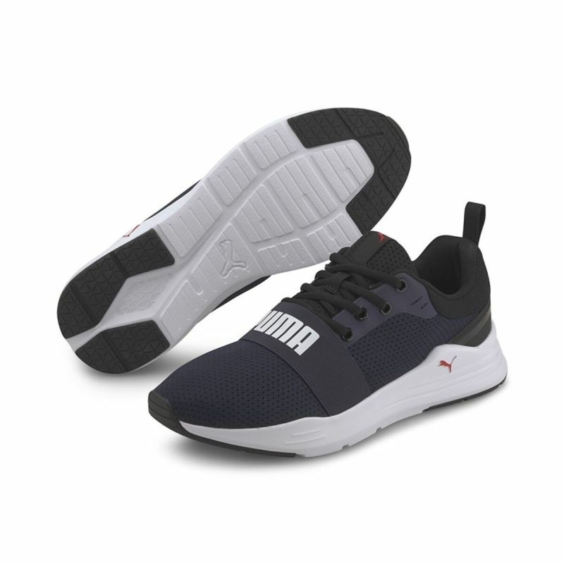 Chaussures de Running pour Adultes Puma Wired Run Bleu foncé Unisexe - Acheter à 49,78 € seulement chez Collector's Boutique