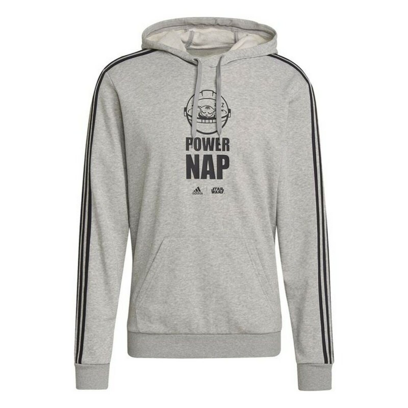 Sweat à capuche homme Adidas X Star Wars: The Mandalorian Gris clair - Acheter à 49,88 € seulement chez Collector's Boutique