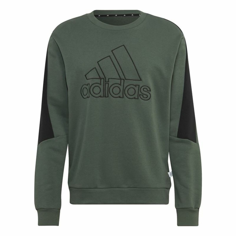 Sweat sans capuche homme Adidas Future Embroidered Vert - Acheter à 53,93 € seulement chez Collector's Boutique