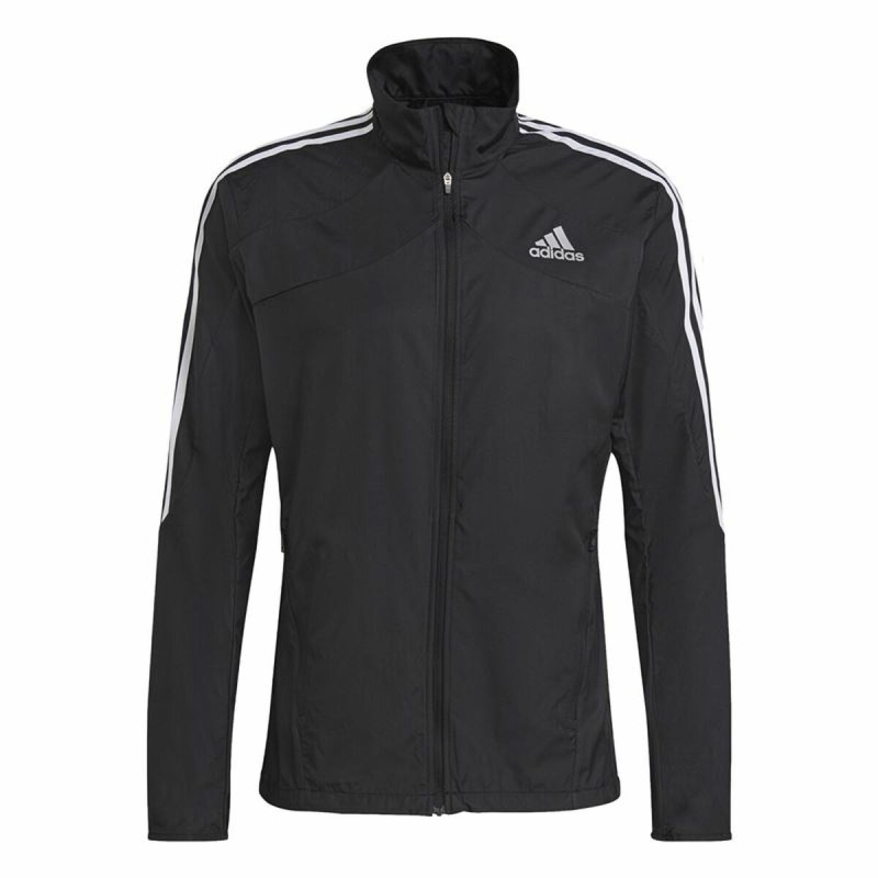 Veste de Sport pour Homme Adidas Marathon 3 Stripes Noir - Acheter à 57,62 € seulement chez Collector's Boutique